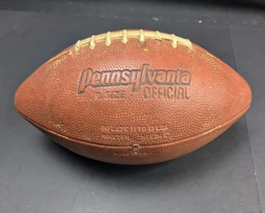 Vintage 1960s Pennsylvania Jr Size Official Football Champion PFC-4 Ball - Bild 1 von 5