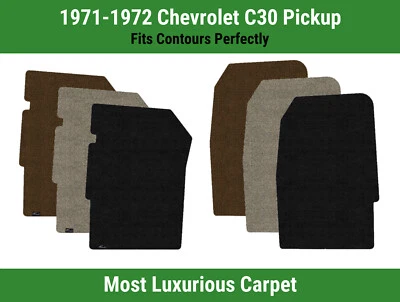 Lloyd Luxe Front Row Carpet Mats for 1971-1972 Chevrolet C30 Pickup  - Изображение 1 из 4