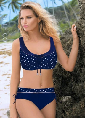 Eleganter Big Cup,Übergrößen Soft Bikini Self Gr.40-52 Cups C-H(Mod.533 GR7)Neu - Bild 1 von 2