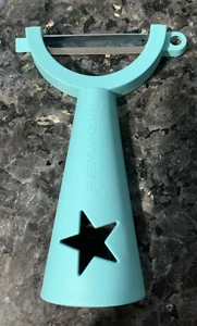 Tupperware Gemüseschäler Sternausschnitt mintgrün selten nagelneu - Bild 1 von 2