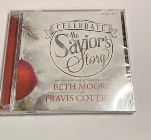 BETH MOORE & TRAVIS COTTRELL CELEBRATE THE SAVIORS STORY 2CD SEALED Holiday - Picture 1 of 2