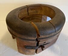 ANTIQUE French Wood Millinery Hat Block