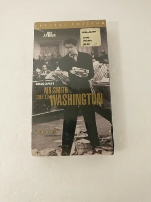 MR.SMITH GOES TO WASHINGTON NEW with Jimmy Stewart Special Edition VHS Movie Foto 1 de 4
