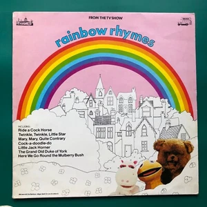 Rod Burton RAINBOW RHYMES Thames TV Soundtrack Children's Pop LP Jane Tucker 83 - Picture 1 of 24