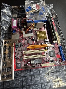 PCChips M863G Socket A Motherboard AMD Duron 1.2GHz 1GB DDR 30GB HDD XP Home Key - Picture 1 of 19