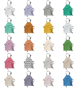 Ambesonne Apron Adjustable Neck Strap for Garden Cooking Standard Size - Picture 1 of 132