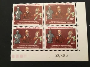Collectzone Benin 517 Kennzeichenblock Sehr guter Erhaltungszustand NH - Bild 1 von 1