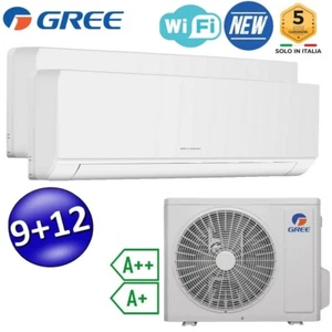 - COSMO Dual Split Wi-Fi 9000 + 12000 Btu (U.E.14) Inverter Klimaanlage GREE - Bild 1 von 5