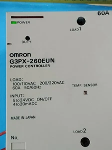 OMRON G3PX-260EUN Power controller ( Japan ) - Picture 1 of 3