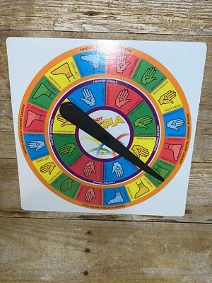 TWISTER HOOPLA JOGO PEÇAS DE REPOSIÇÃO DISPERSÃO, ARREMESSO, EMARANHADO GIRATÓRIO - Imagem 1 de 4