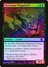 Phyrexian Plaguelord FOIL 8th Edition NM Black Rare MAGIC MTG CARD ABUGames