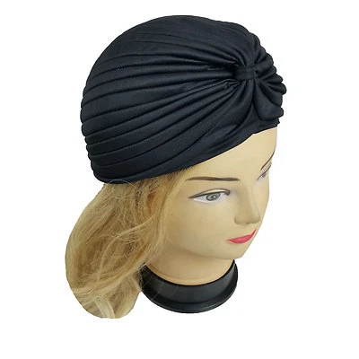 Turbans for Women Chemo Hats Hair Loss Cap Head Wrap  Head Turban for Women - Image 1 of 4