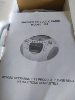 Radio Reloj CD Ducha Modelo 191 Vendido por Swinton Ave. Comercio Nuevo - Caja Abierta Foto 1 de 4