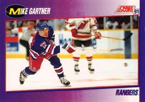 1991-92 Score American #135 Mike Gartner - Picture 1 of 2