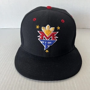 Nike True Manny Pacquiao MP Rising Sun Boxing Philippines Size 7 Hat Cap Black - Picture 1 of 14