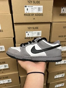 Size 7 - Nike Dunk NKE Low 6.0 White / Union Grey 314142-102 - Picture 1 of 13