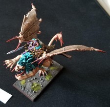 GW Warhammer AoS Chaos Lord on Manticore Well Painted