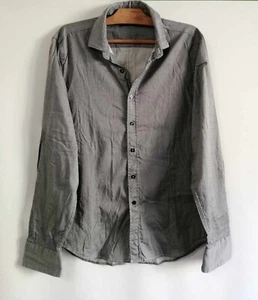 Chemise grise coton élasthanne slim fit T42 Replay (4410188) - Imagen 1 de 4
