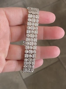 Charles Winston Armband Sterlingsilber Zirkonia Art Deco Stil - Bild 1 von 13