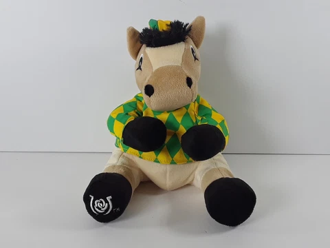 Kentucky Derby Jockey Churchill Charlie Horse 9” Plush “Run For The Roses” 2011 Cover