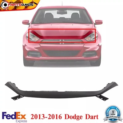 Cubierta de parachoques superior delantera de plástico imprimado para Dodge Dart 2013-2016 Foto 1 de 4