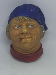 Vintage 1984 Legend Products Fischer Kreide Ware Wandrelief - Bild 1 von 6