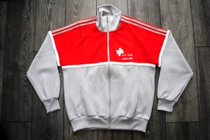 STV FSG SWISS GYMNASTICS FEDERATION ADIDAS MADE IN KOREA JACKET MENS VINTAGE 180 - Picture 1 of 8