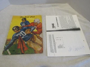 23. November 1946 UCLA Bruins vs SC Trojaner Fußball Spiel Programm The Goat Post - Bild 1 von 6