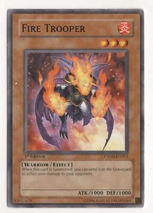 Fire Trooper PTDN-EN013 1st Edition Common Unlimited Yugioh TCG - LP - Bild 1 von 2