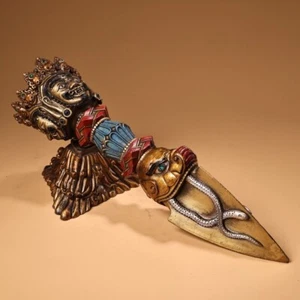 Buddhist tantra, Vajra pestle, ornaments - Picture 1 of 9