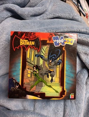 The Batman DC 100 pc Jigsaw Puzzle NEW SEALED 16×11" 2005 The Riddler - Image 1 of 4