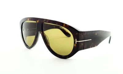 TOM FORD TF 1044 Bronson Sunglasses 52N Havana- Vintage Green 60 New - image 1 of 4