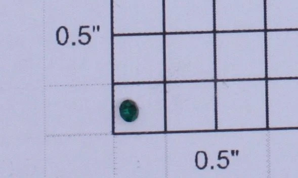 Green JEWEL Rhinestone Lionel 700-166 for Many Locomotive Boiler Fronts 4pcs