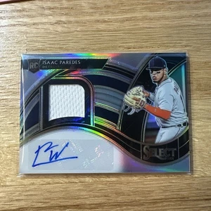 Parche autógrafo Panini Select Isaac Parades 2021 automático/199 RPA #RJA-IP Tigers - Imagen 1 de 3