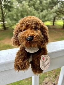 DARLING Yomiko Classics Paix Russ Berrie Plush Brown Poodle #35956 Ships FREE🚭 - Picture 1 of 3