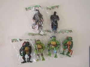 6er SET MOVIE STAR TEENAGE MUTANT NINJA TURTLE BOOTLEG KO FIGUREN NEU - Bild 1 von 7