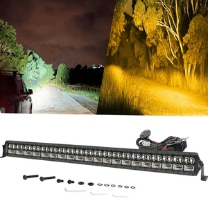 For Dodge RAM 1500 2009-2018 Hidden Bumper 40/42'' Straight LED Work Light Bar - Picture 1 of 14