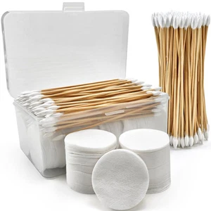 Gun Cleaning Supplies, 600PCS Round Gun Cleaning Patches and 200PCS Gun Clean... - Picture 1 of 1