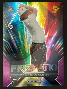 2024 Panini Prizm Liv Golf Prizmatic #10 Cameron Smith  Purple Pulsar - Picture 1 of 2