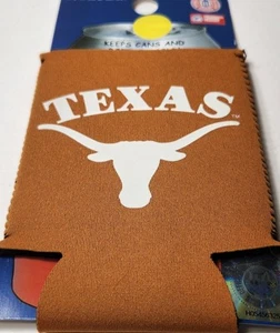 University Of Texas Longhorns Collectible 12oz Can Cooler/Koozie (Heavy Duty) - Picture 1 of 2