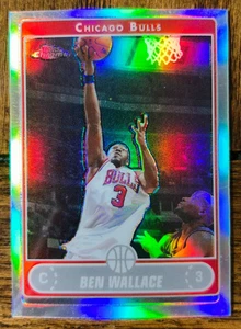 2006-07 Topps Chrome - Ben Wallace #111 Refractor NM - Bild 1 von 2
