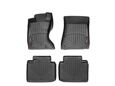 WeatherTech FloorLiner for 2006-2006 Lexus GS 300 - 1st & 2nd Row, Black - Image 1 of 4