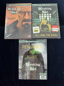 Breaking Bad Seasons 4 - 5 - 6 (The Final) DVD Box Sets NEW SEALED - Picture 1 of 8