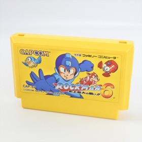 Famicom ROCKMAN 6 Megaman Cartridge Only Nintendo 2590 fc