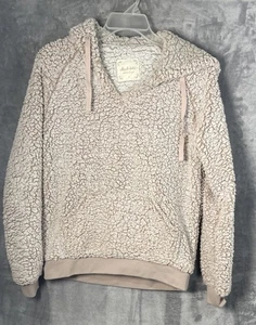 Sudadera con capucha tejida para mujer Altar'd State beige acogedora talla S de gran tamaño - Imagen 1 de 8