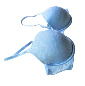 Sujetador con aros azul claro pálido 38C de LA MYSTERE, Francia nuevo sin etiquetas - Imagen 1 de 6