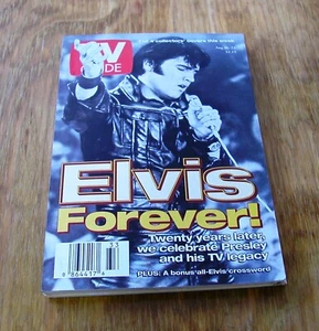 Elvis Presley - August 16-22 1997 TV Guide "Elvis Forever" 4 of 5 - Imagen 1 de 2