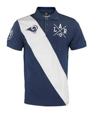 Camisa polo de rugby FOCO NFL para hombre Los Angeles Rams Foto 1 de 2