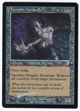 Magic the gathering Time Spiral Remastered Timeshifted Vampire Hexmage *Foil*