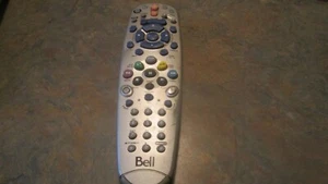 Genuine OEM Bell TV Remote Control Silver 5.3 IR 165628 - Picture 1 of 4